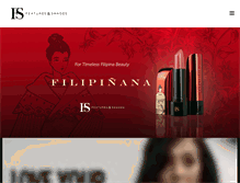 Tablet Screenshot of fscosmetics.com